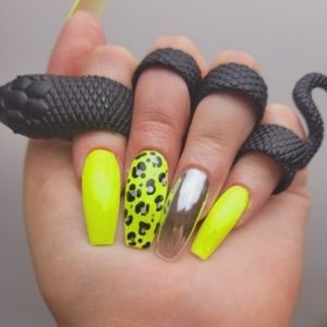 Black Snake rings set